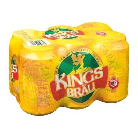 Kingsbrau Biere Bte 6X33Cl