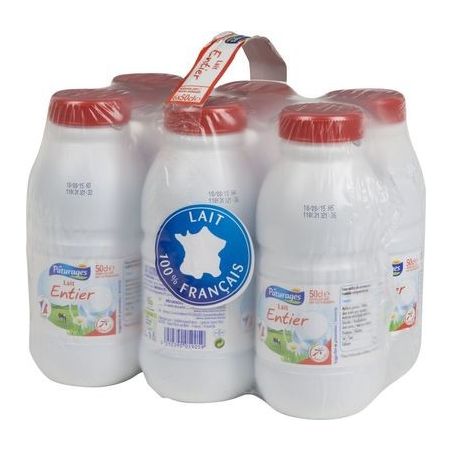 Paturages Pat Lait Uht Entier Bt 6X50Cl