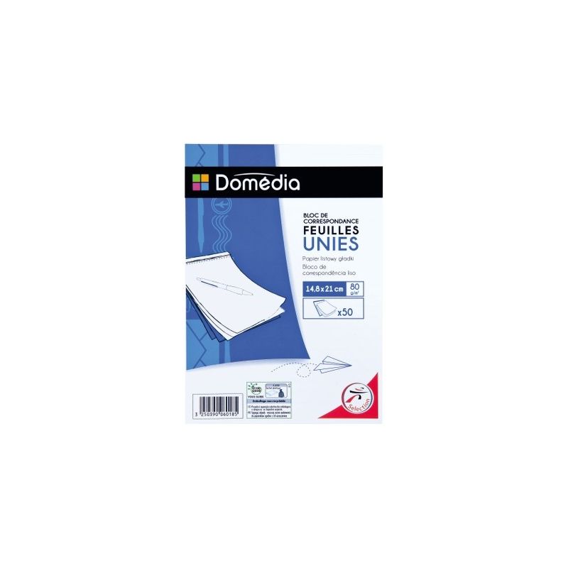 Domedia Bloc Corresp.Uni A5