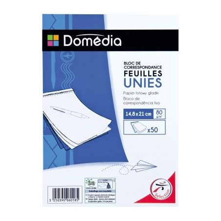 Domedia Bloc Corresp.Uni A5