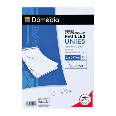 Domedia Bloc Corresp.Uni A4