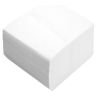 Domedia 100 Serviettes Blanc 33X33Cm
