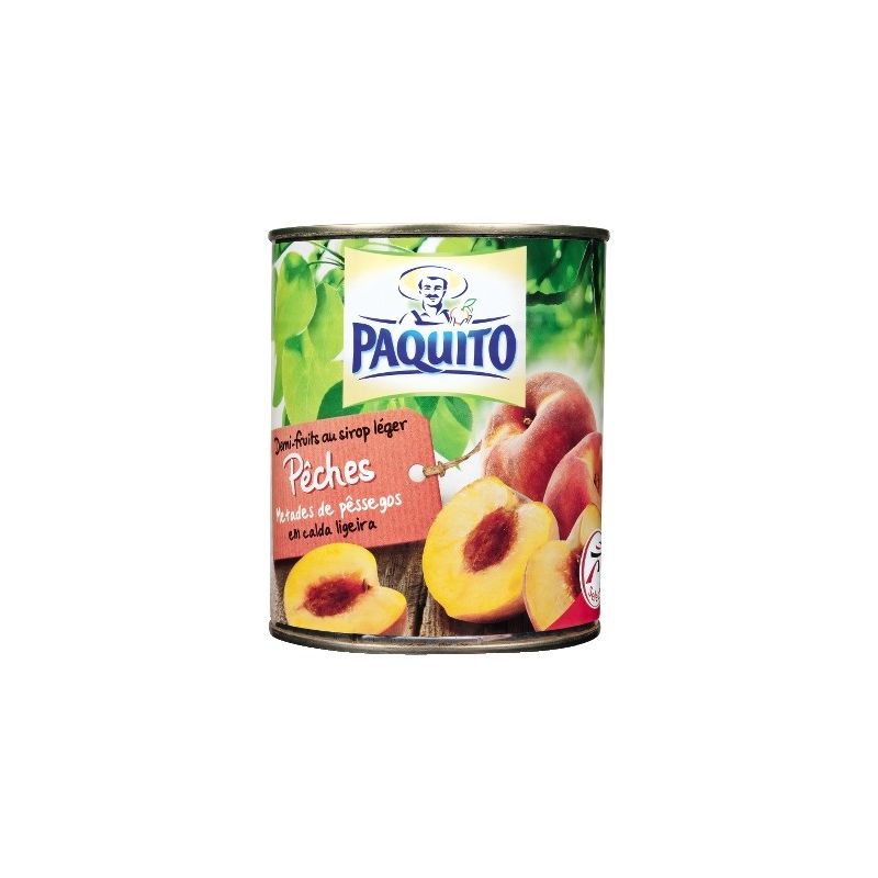 Paquito Peches Au Sirop 465G