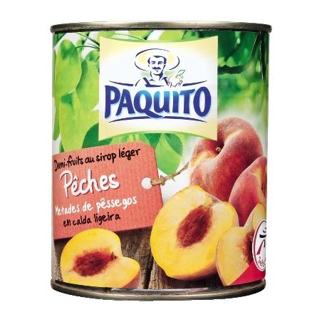 Paquito Peches Au Sirop 465G