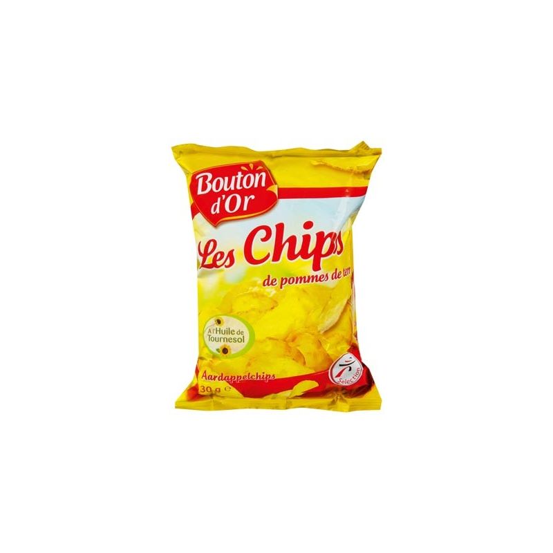 Bouton Or D Chips Nature 6X30G