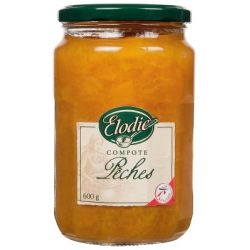 Elodie Compote De Peches 600G