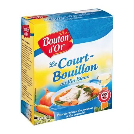 Bouton Or B.Or Court Bouillon3St 126G