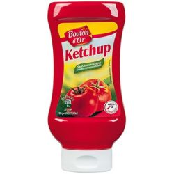 Bouton D'Or Ketchup Nature Flacon Souple 560 G
