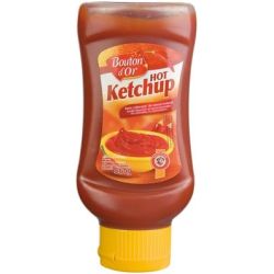 Bouton D'Or Ketchup Épicé Flacon Souple 560 G