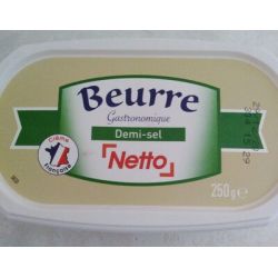 Netto Beurrier 1/2 Sel 250G