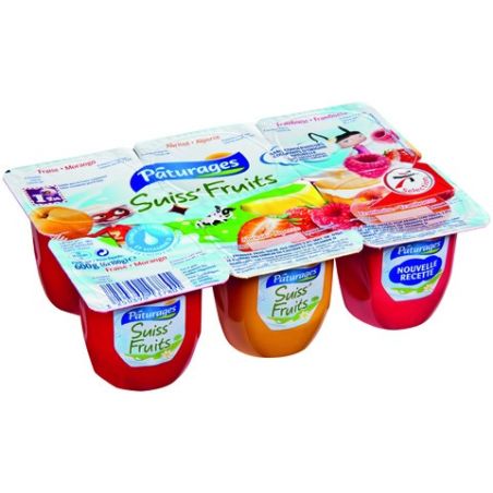 Paturages Pat.Suiss Fruit2.9%Mg 6X100G