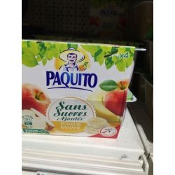 Paquito Pom/Banan Ssucre4X100G