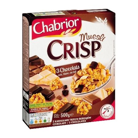 Chabrior Muesli 3 Choco 500G