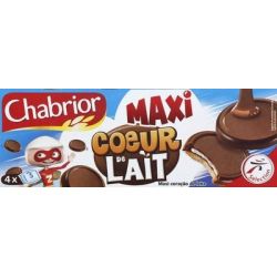 Chabrior Maxi Coeur Lait 125G