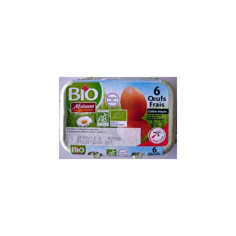 Moisson 6 Œufs Bio M