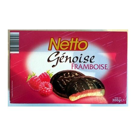 Netto Genoise Framboise 300G