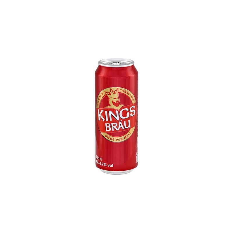 Kingsbrau Biere Boite 50Cl