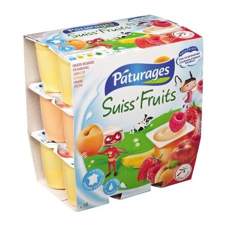 Paturages Pat.Suiss Fruit2.9%Mg 18X50G