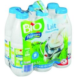 Paturages Bio Pat Lt 1/2Ec Bt 6X1L