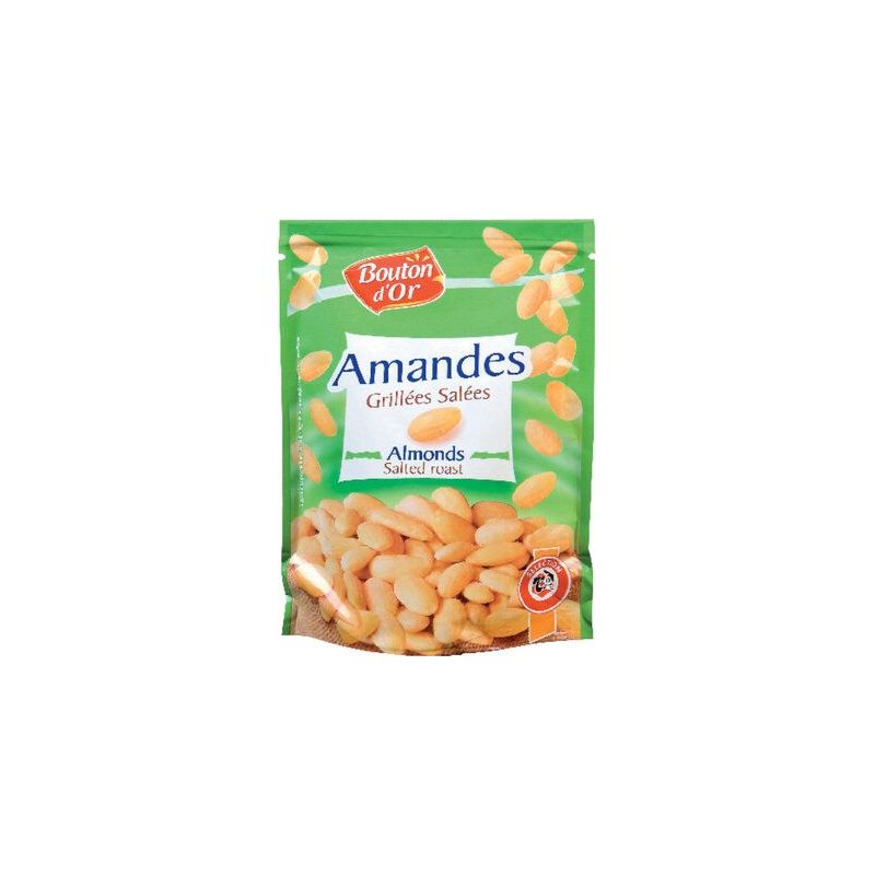 Bouton Or D'Or Amandes 125G