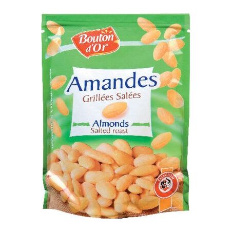 Bouton Or D'Or Amandes 125G