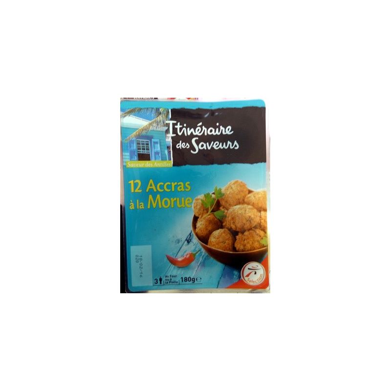 Itinéraire Des Saveurs Ids Accras Moruex12 180G