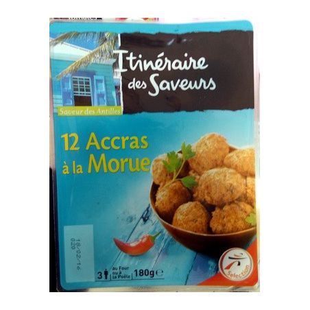 Itinéraire Des Saveurs Ids Accras Moruex12 180G