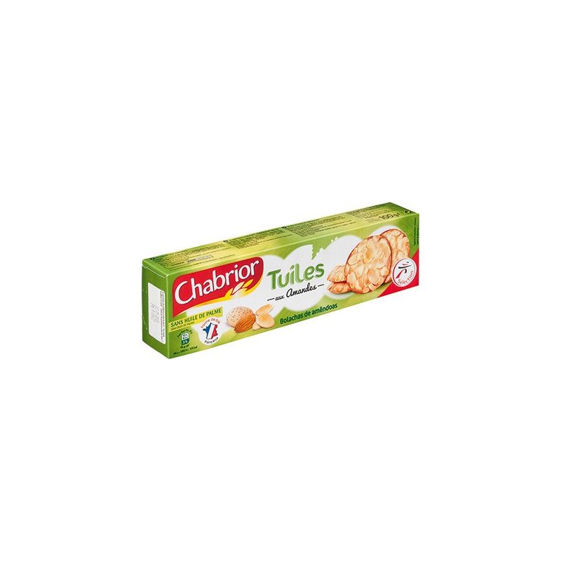 Chabrior Tuiles Amandes 100G