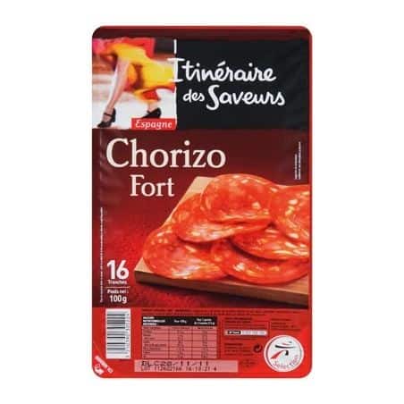 Itinéraire Des Saveurs Ids Chorizo Fort 16T 100G