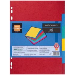 Domedia 6 Intercal. Carte A4