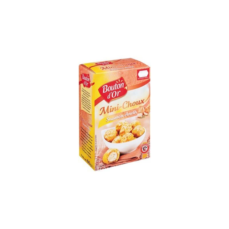 Bouton Or Minichou Saumon60G