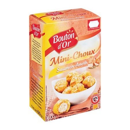 Bouton Or Minichou Saumon60G