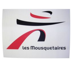 Les Mousquetaires 50M Plv/Habillage Tg Logo