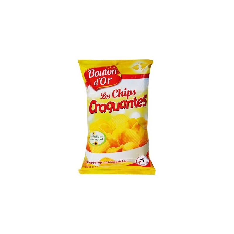 Bouton Or Bout.Or Chips Craquantes 150 G