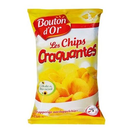 Bouton Or Bout.Or Chips Craquantes 150 G