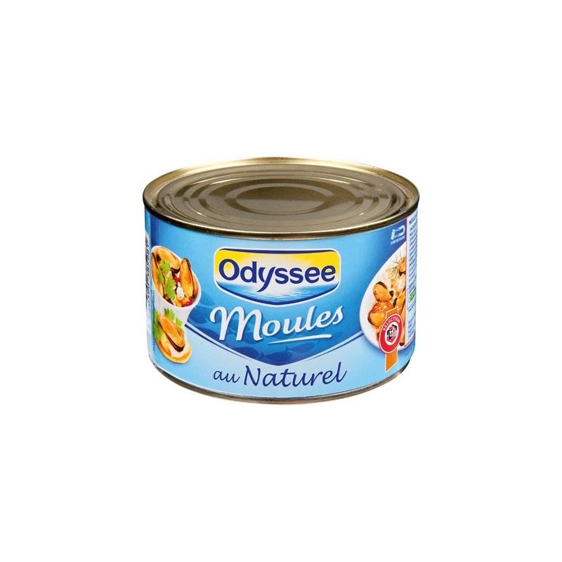 Odyssee Moules Au Naturel 250G