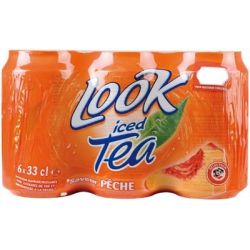 Look Iced Tea Peche Bte 6X33Cl