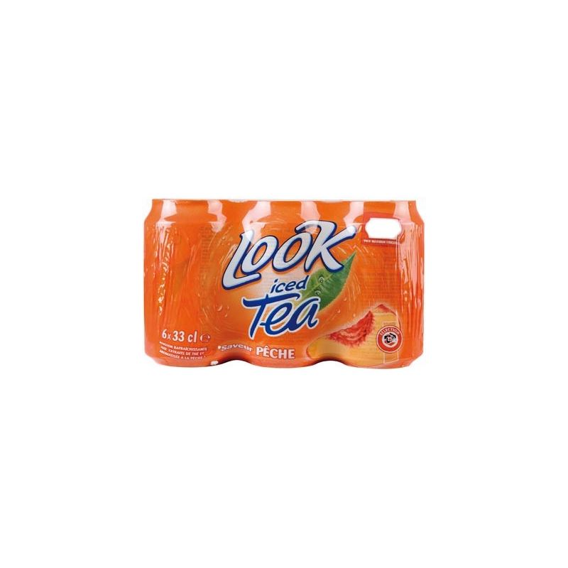 Look Iced Tea Peche Bte 6X33Cl