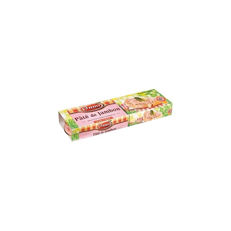 M.Ranou M.Rano Pate Jambon 1/10X3 225G