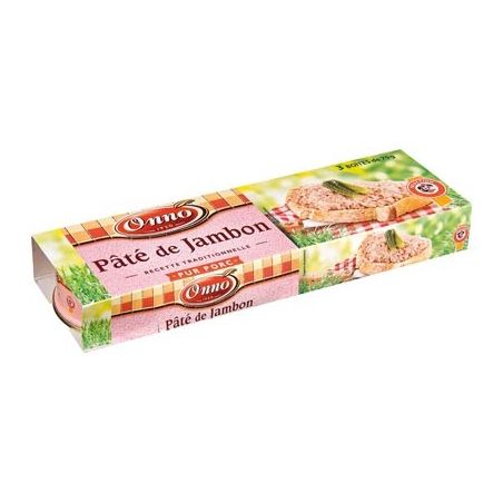 M.Ranou M.Rano Pate Jambon 1/10X3 225G