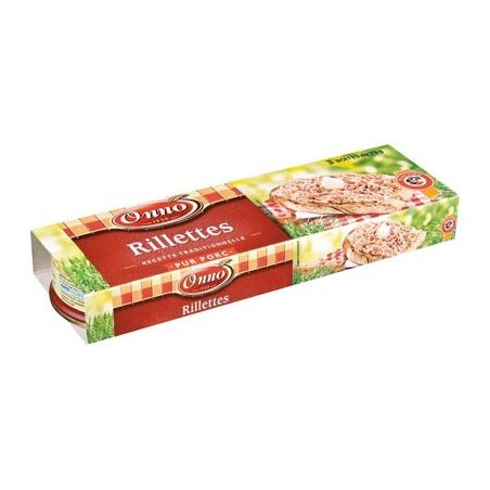 M.Ranou Rillettes 1/10X3 225G