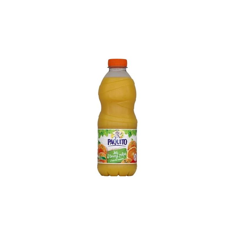 Paquito Abc Orange Pulp Pet 1L