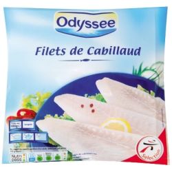 Odyssee Odysse Filet Cabillaud 800G