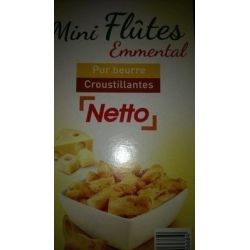 Netto Mini Flute Fromage 125G