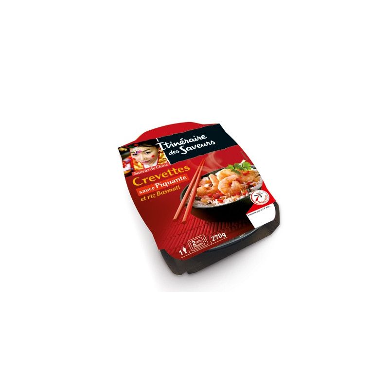 Itinéraire Des Saveurs Ids Crevet.Sc.Piq/Riz 270G