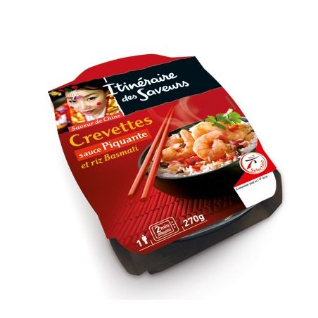 Itinéraire Des Saveurs Ids Crevet.Sc.Piq/Riz 270G