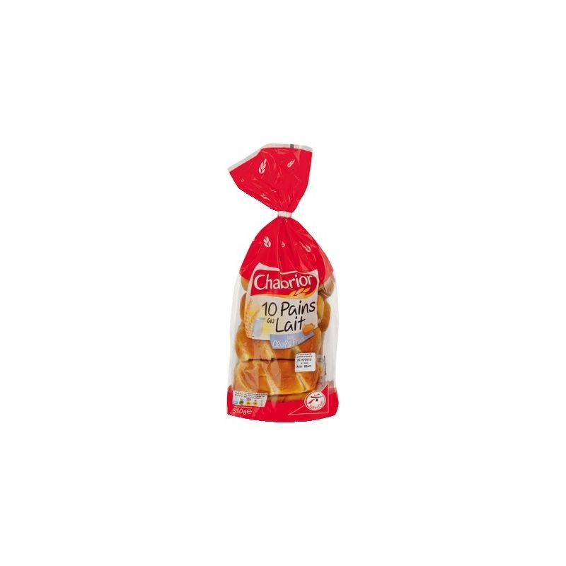 Chabrior 10 Pains Au Lait 350G