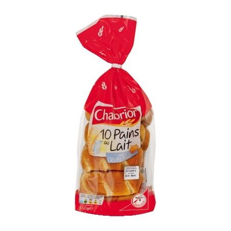 Chabrior 10 Pains Au Lait 350G