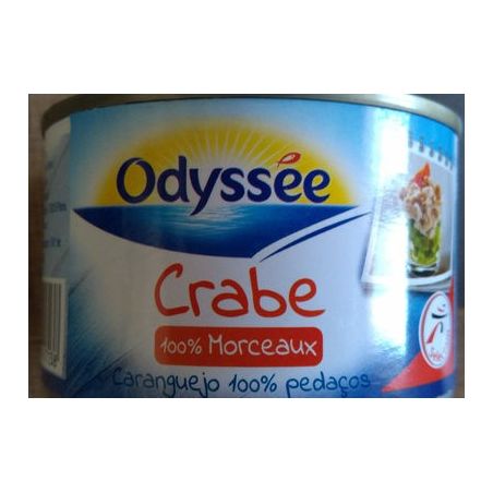 Odyssee Odys Crabe 100% Morceaux 121G