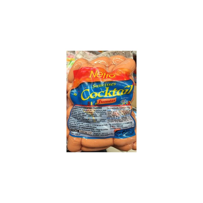 Netto Saucisse Cocktail 400G